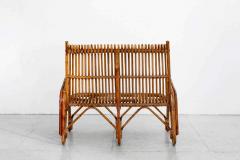 ITALIAN BAMBOO SETTEE - 1358466