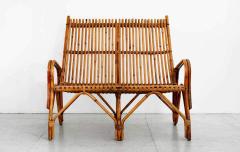 ITALIAN BAMBOO SETTEE - 1358471