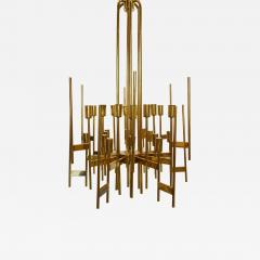 ITALIAN BRASS 24 ARM CHANDELIER - 3044869