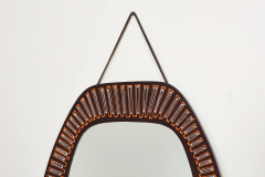 ITALIAN ENAMEL MIRROR - 3050222