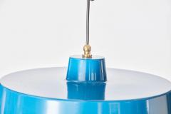 ITALIAN ENAMELED COUNTERBALANCE PENDANT - 3079414