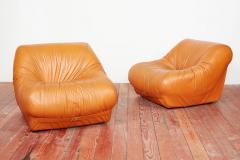 ITALIAN LEATHER CHAIRS 1970S - 3091375