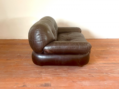 ITALIAN LEATHER LOVESEAT - 2768091