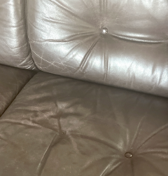 ITALIAN LEATHER LOVESEAT - 2768103