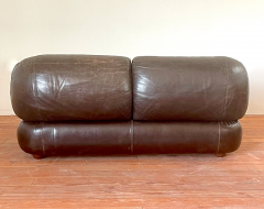 ITALIAN LEATHER LOVESEAT - 2768111
