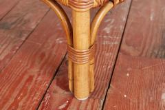 ITALIAN MARBLE BAMBOO CHESS TABLE - 3303261