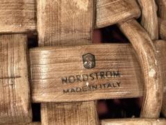 ITALIAN MID CENTURY MATTE CERAMIC BASKET OF VEGETABLES CENTERPIECE - 4557662