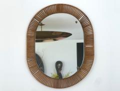 ITALIAN RATTAN MIRROR - 2515358