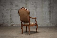 ITALIAN ROCOCO WALNUT ARMCHAIR - 2875858