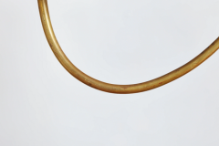 ITALIAN ROPE LEATHER FLOOR LAMP 1950S - 3421077