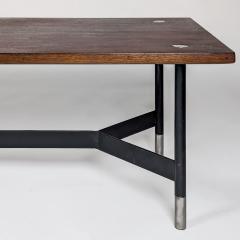 ITALIAN TEAK BENCH TABLE 1970  - 4178106