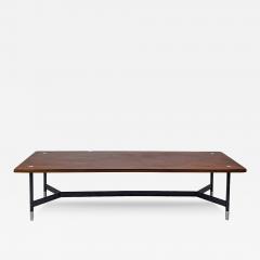 ITALIAN TEAK BENCH TABLE 1970  - 4178989