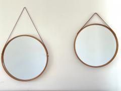 ITALIAN TEAK MIRROR - 2554386