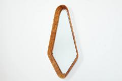 ITALIAN WICKER MIRROR - 3218784