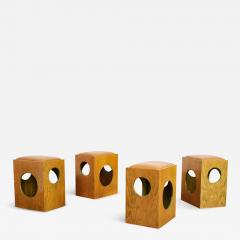 ITALIAN WOOD STOOLS - 3304568