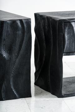 Ian Spencer Ian Spencer Charred Wavy Front Night Stands II UK 2023 - 4029472