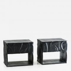 Ian Spencer Ian Spencer Charred Wavy Front Night Stands II UK 2023 - 4102572