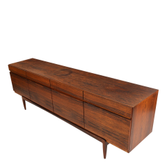 Ib Kofod Larsen 1950s Ib Kofod Larsen large 90 rosewood sideboard Denmark - 4316660