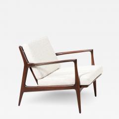 Ib Kofod Larsen Danish Modern Sculptural Lounge Chair by Ib Kofod Larsen - 2927662