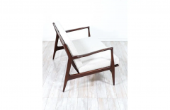 Ib Kofod Larsen Danish Modern Sculptural Love Seat Sofa by Ib Kofod Larsen for Selig - 2430942