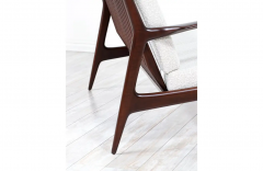 Ib Kofod Larsen Danish Modern Sculptural Love Seat Sofa by Ib Kofod Larsen for Selig - 2430944