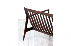 Ib Kofod Larsen Danish Modern Sculptural Love Seat Sofa by Ib Kofod Larsen for Selig - 2430945