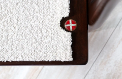 Ib Kofod Larsen Danish Modern Sculptural Love Seat Sofa by Ib Kofod Larsen for Selig - 2430948