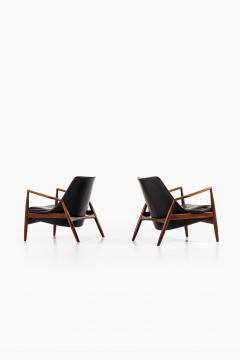 Ib Kofod Larsen Easy Chairs Model S len Seal Produced by OPE - 1951765