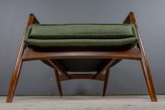 Ib Kofod Larsen Ib Kofod Larsen 1960s Sculpted Lounge Chairin Walnut for Selig - 2168436