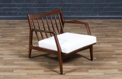 Ib Kofod Larsen Ib Kofod Larsen Danish Modern Sculptural Lounge Chair - 4337691