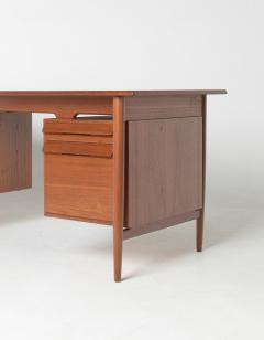 Ib Kofod Larsen Ib Kofod Larsen Danish Modern Teak Executive Desk - 4698670