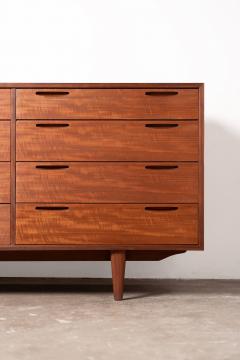 Ib Kofod Larsen Ib Kofod Larsen Danish Modern Twelve Drawer Dresser in Teak 1960s - 3336837