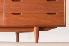 Ib Kofod Larsen Ib Kofod Larsen Danish Modern Twelve Drawer Dresser in Teak 1960s - 3336841