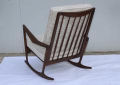 Ib Kofod Larsen Ib Kofod Larsen For Selig Sculptural Rocking Chair - 1489545