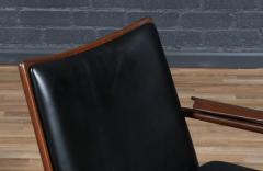 Ib Kofod Larsen Ib Kofod Larsen Leather Lounge Chairs for Selig - 4289958