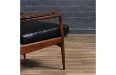 Ib Kofod Larsen Ib Kofod Larsen Leather Lounge Chairs for Selig - 4289961