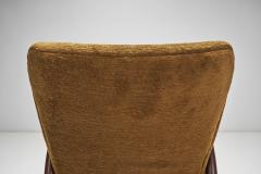 Ib Kofod Larsen Ib Kofod Larsen S len Chair with Upholstered Seat for OPE M bler Sweden 1950s - 3004805