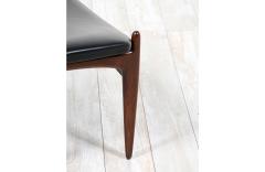 Ib Kofod Larsen Ib Kofod Larsen Sculpted Leather Stool for Selig - 2883368