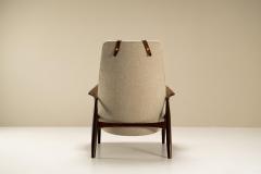 Ib Kofod Larsen Ib Kofod Larsen Seal Highback Chair in Teak produced by OPE Sweden 1960s - 2945377