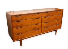 Ib Kofod Larsen Ib Kofod Larsen Teak 8 Drawer Dresser for J Clausen Son Brande M belfabrik - 4648798