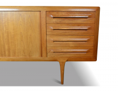 Ib Kofod Larsen Ib Kofod Larsen Teak Credenza with Tambour doors - 4400007