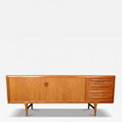 Ib Kofod Larsen Ib Kofod Larsen Teak Credenza with Tambour doors - 4401090