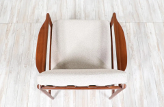 Ib Kofod Larsen Ib Kofod Larsen Walnut Lounge Chair for Selig - 2789041