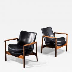Ib Kofod Larsen Ib Kofod Larsen pair of Elizabeth lounge chairs - 3202358