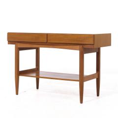 Ib Kofod Larsen Kofod Larsen for Faarup Mid Century Danish Teak Console Table - 3939907