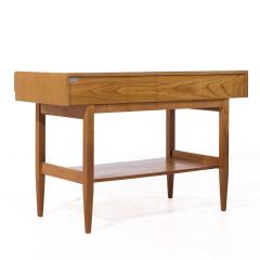 Ib Kofod Larsen Kofod Larsen for Faarup Mid Century Danish Teak Console Table - 3939909