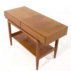 Ib Kofod Larsen Kofod Larsen for Faarup Mid Century Danish Teak Console Table - 3939913