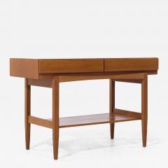 Ib Kofod Larsen Kofod Larsen for Faarup Mid Century Danish Teak Console Table - 3945056