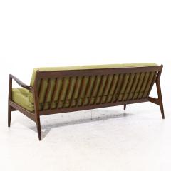 Ib Kofod Larsen Kofod Larsen for Selig Mid Century Danish Walnut Sofa - 4202297