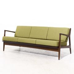 Ib Kofod Larsen Kofod Larsen for Selig Mid Century Danish Walnut Sofa - 4202299